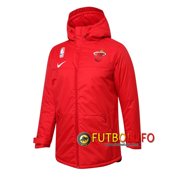 Nuevo Chaqueta De Plumas NBA Miami Heat Roja 2020 2021