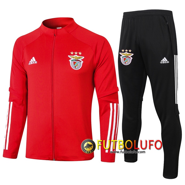 Chandal del S.L.Benfica Roja 2020 2021 Chaqueta + Pantalones