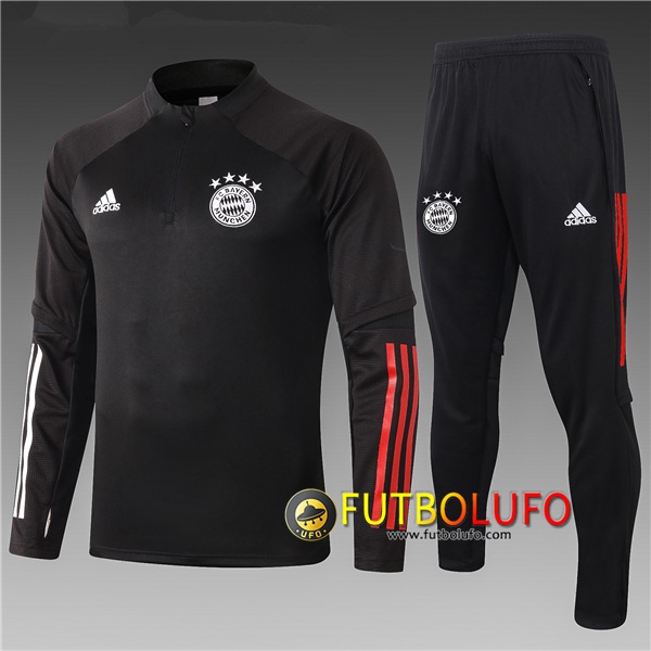 Chandal del Bayern Munich Ninos Negro 2020/2021 Sudadera + Pantalones