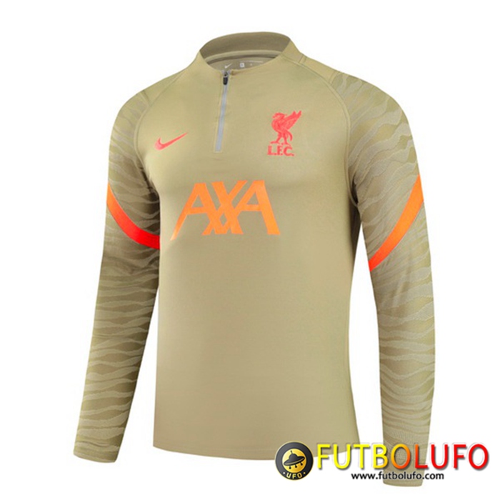 Sudadera De Entrenamiento FC Liverpool Marron 2021/2022