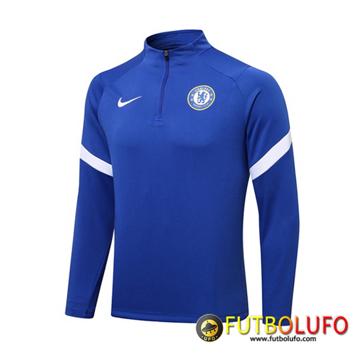 Sudadera De Entrenamiento FC Chelsea Azul Marino/Grigio 2021/2022