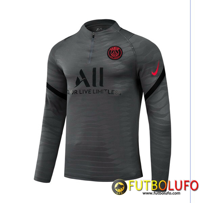 Sudadera De Entrenamiento Jordan PSG Grigio 2021/2022