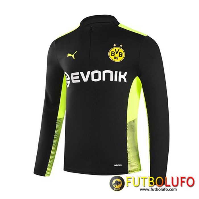 Sudadera De Entrenamiento Dortmund BVB Azul Negro/Verde 2021/2022