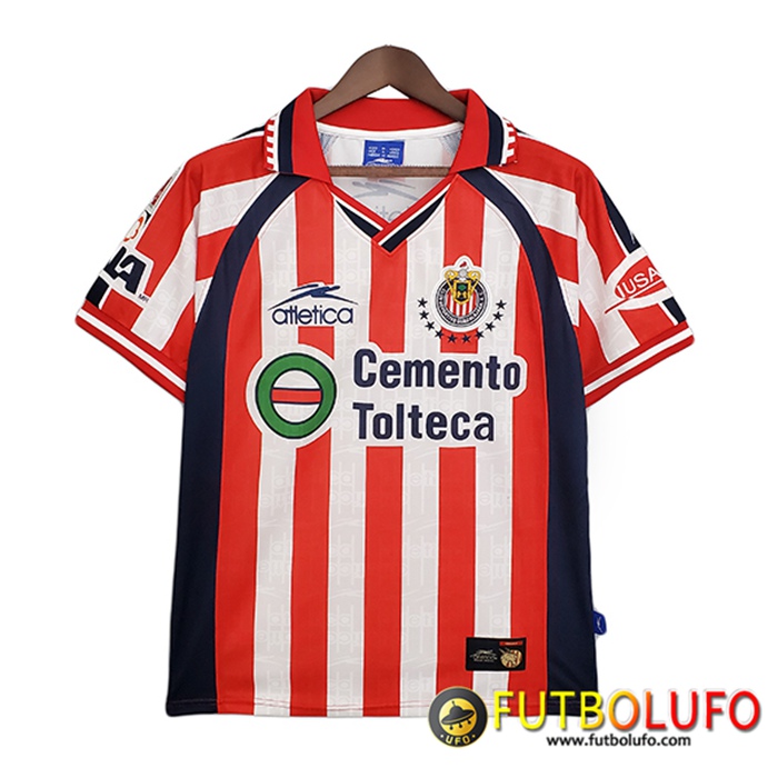 Camiseta Futbol Guadalajara Chivas Retro Titular 1999/2000
