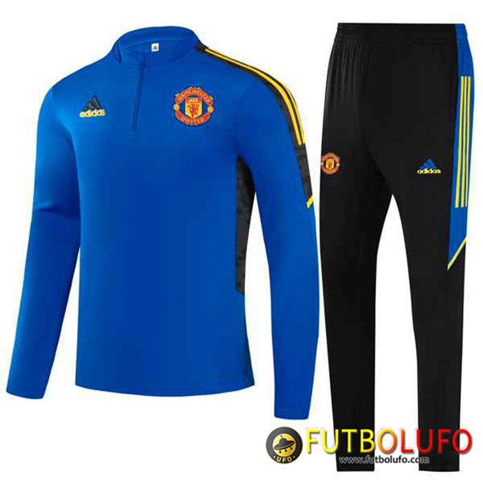 Chandal Equipos De Futbol Manchester United Ninos Azul 2021/2022