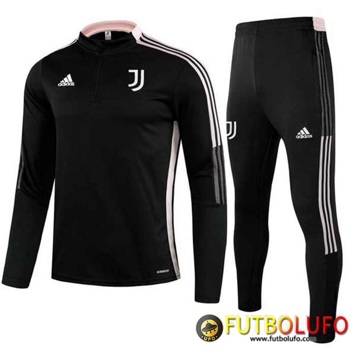 Chandal Equipos De Futbol Juventus Ninos Negro/Rosa 2021/2022