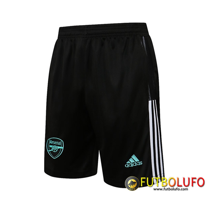 Cortos Futbol FC Arsenal Blanca/Negro 2021/2022
