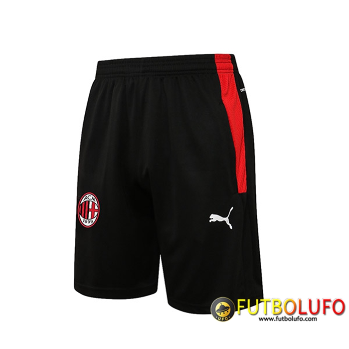 Cortos Futbol AC Milan Rojo/Negro 2021/2022