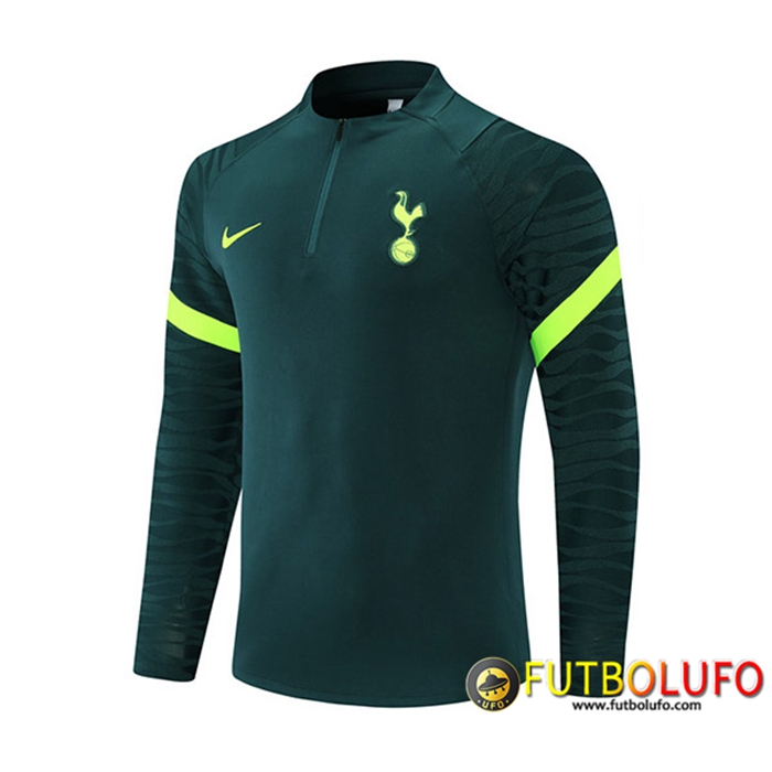 Sudadera De Entrenamiento Tottenham Hotspur Verde Oscuro 2021/2022