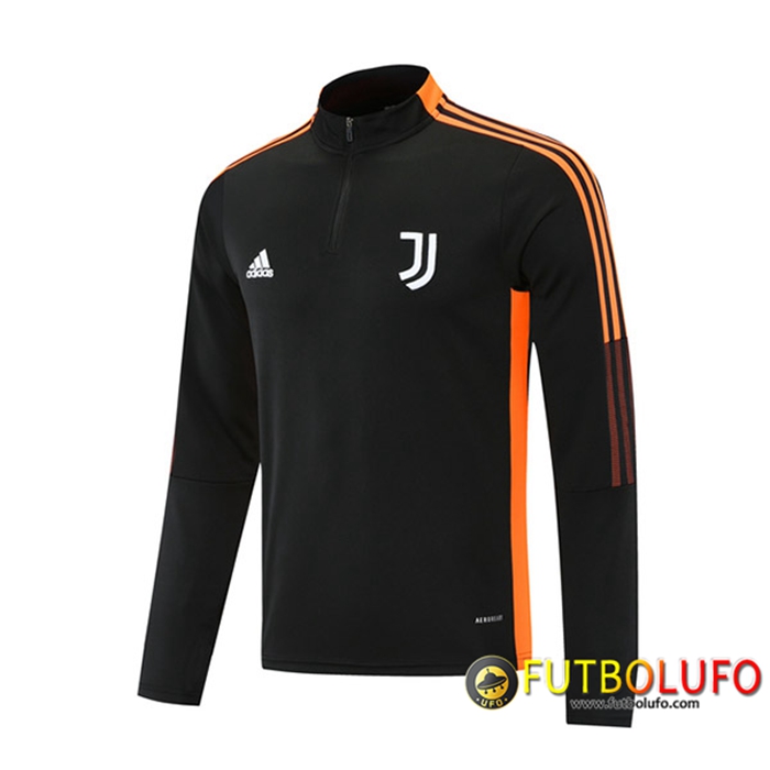 Sudadera De Entrenamiento Juventus Negro/Orange 2021/2022