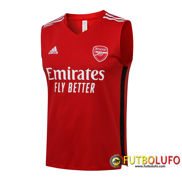 Camiseta Entrenamiento sin mangas FC Arsenal Rojo 2021/2022