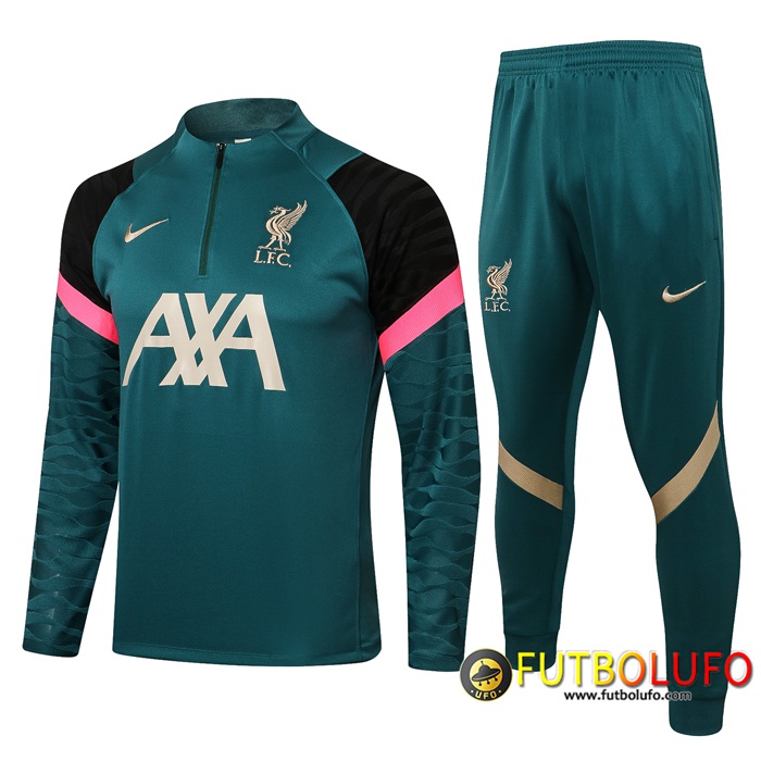 Chandal Equipos De Futbol FC Liverpool Verde/Negro 2021/2022