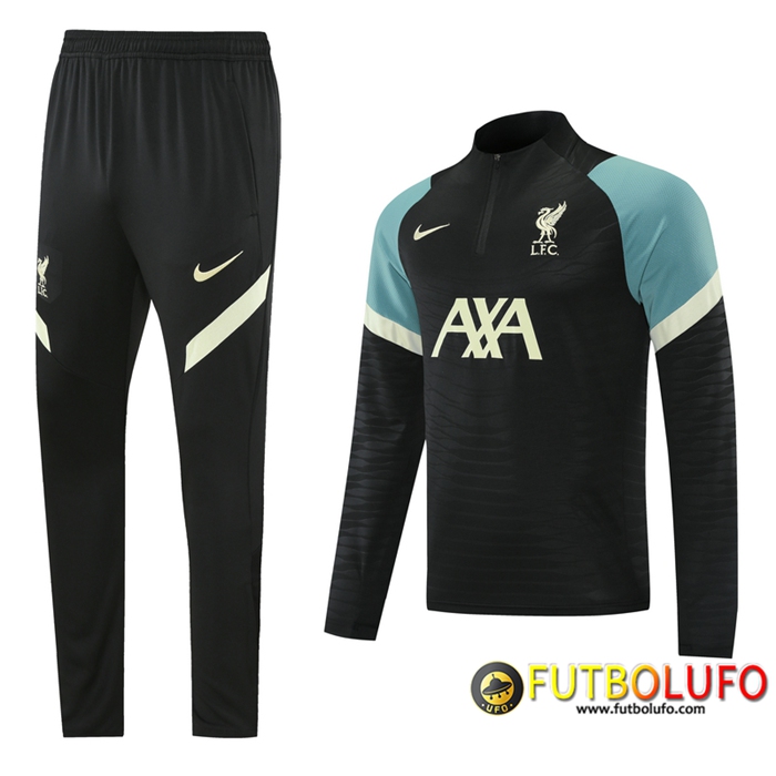 Chandal Equipos De Futbol FC Liverpool Negro/Verde 2021/2022