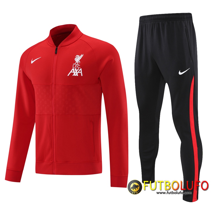 Chandal Equipos De Futbol - Chaqueta FC Liverpool Rojo 2021/2022