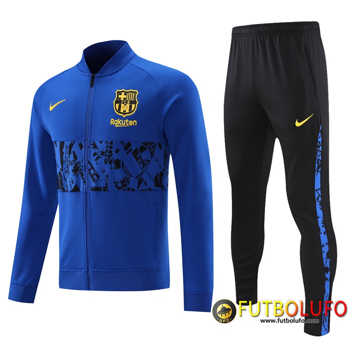 Chandal Equipos De Futbol - Chaqueta FC Barcelona Azul 2021/2022