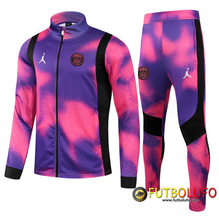 Chandal Equipos De Futbol - Chaqueta Jordan PSG Grigio/Orange 2021/2022