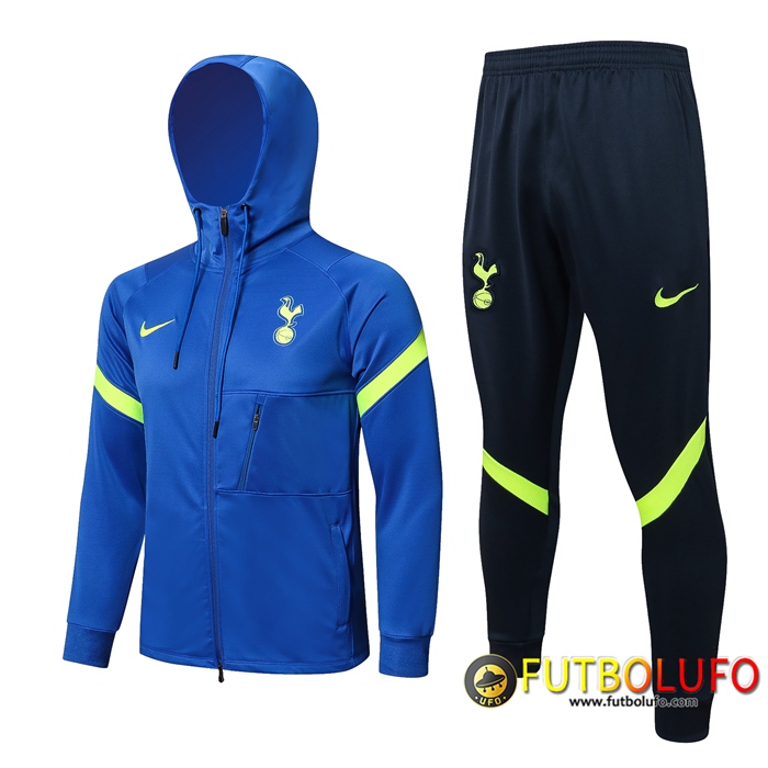 Chaqueta Con Capucha Chandal Tottenham Hotspur Azul/Amarillo 2021/2022
