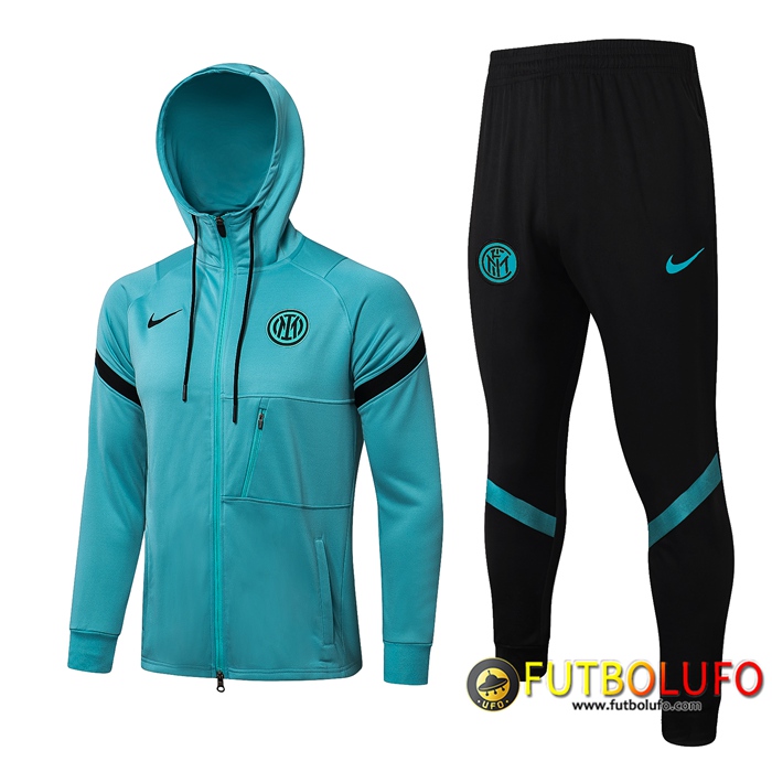 Chaqueta Con Capucha Chandal Inter Milan Azul 2021/2022