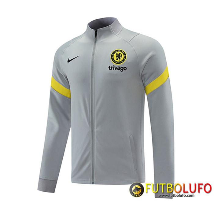Chaquetas Futbol FC Chelsea Grigio/Amarillo 2021/2022