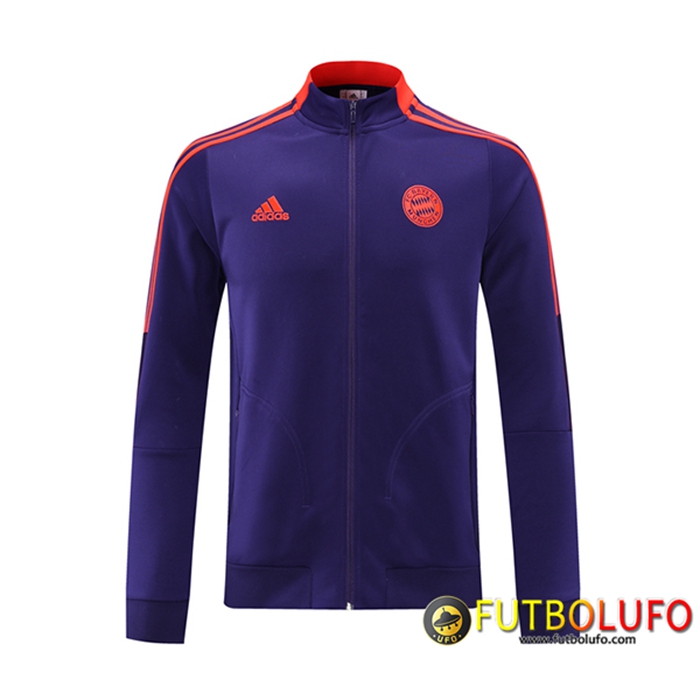 Chaquetas Futbol Bayern Munich Purpura/Rojo 2021/2022