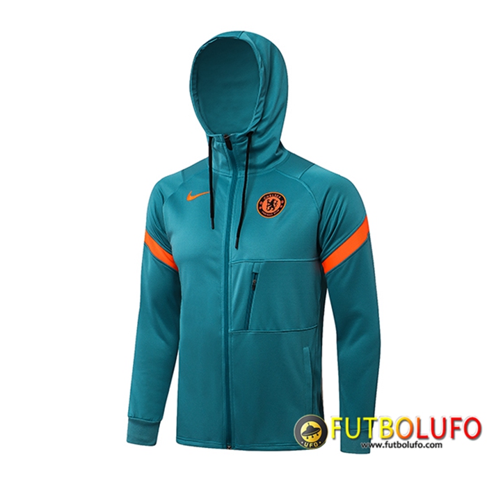 Chaqueta Con Capucha FC Chelsea Verde 2021/2022