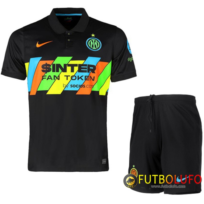 Camiseta Futbol Inter Milan Ninos Tercero 2021/2022