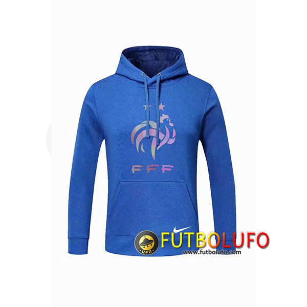 Sudadera Con Capucha Francia Azul 2020/2021