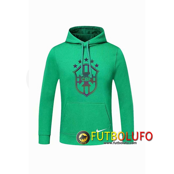 Sudadera Con Capucha Brasil Verde 2020/2021