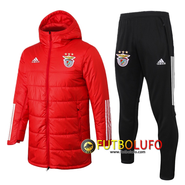 Chaqueta De Plumas S.L Benfica + Pantalones Roja 2020 2021
