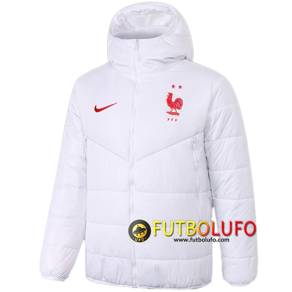 Chaqueta De Plumas Francia Blanco 2020 2021
