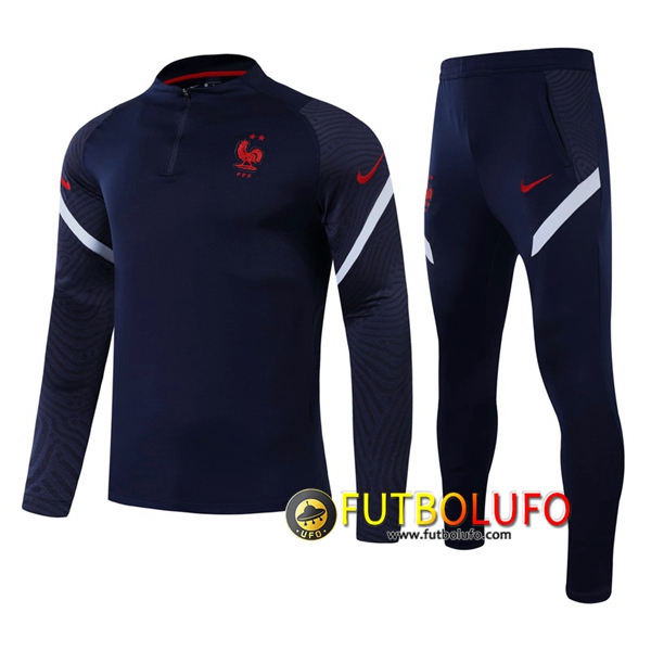 Chandal del Francia Ninos Azul/Blanco 2020/2021 Sudadera + Pantalones
