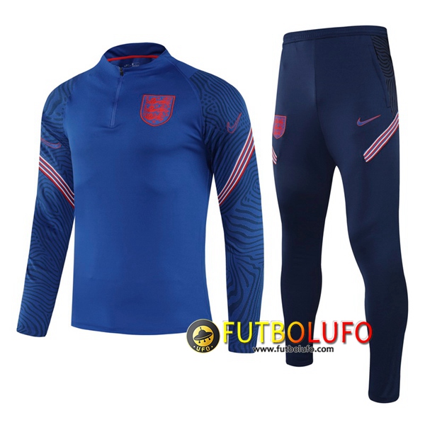Chandal del Inglaterra Ninos Azul 2020/2021 Sudadera + Pantalones