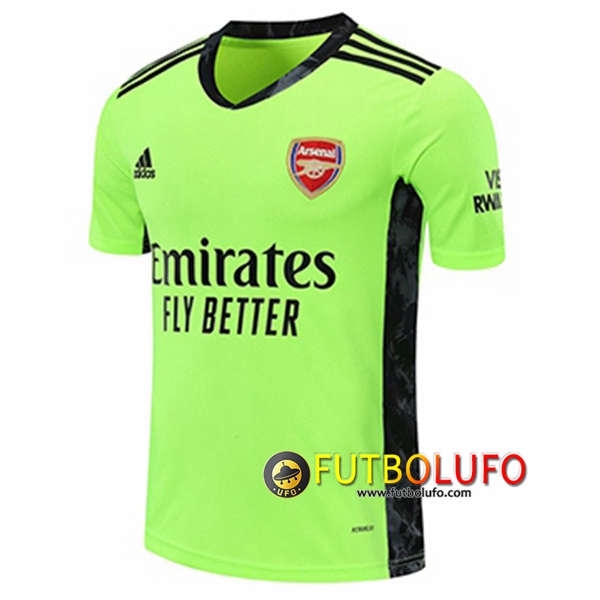 Camisetas Futbol Arsenal Portero Verde 2020/2021