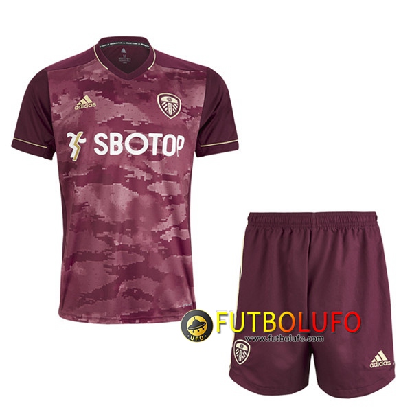 Camisetas Futbol Leeds United Ninos Tercera 2020/2021