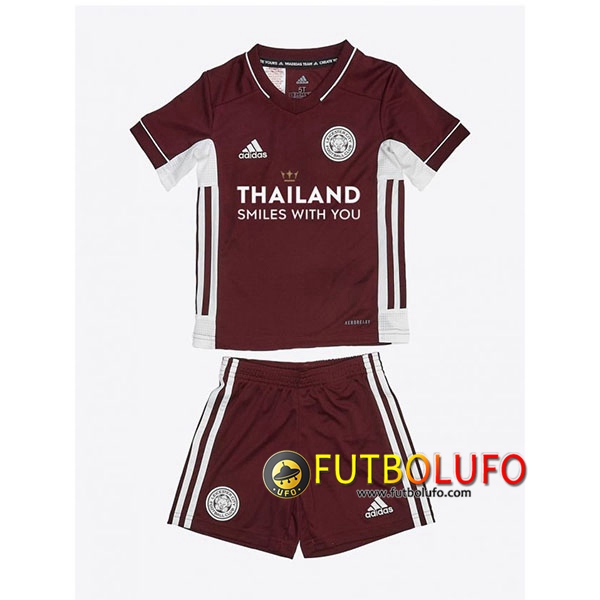 Camisetas Futbol Leicester City Ninos Tercera 2020/2021