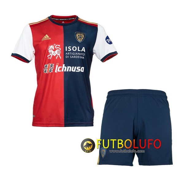 Camisetas Futbol Cagliari Ninos Primera 2020/2021