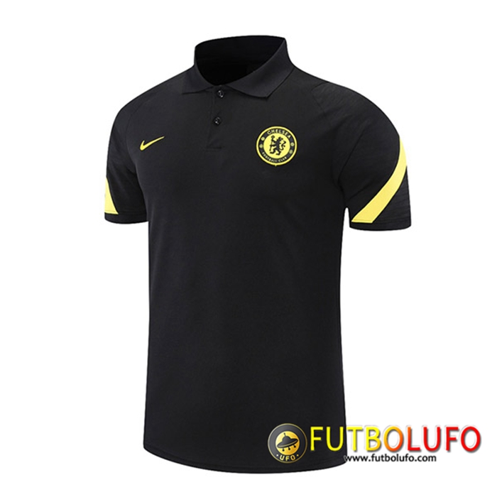 Camiseta Polo FC Chelsea Blanca/Rojo 2021/2022