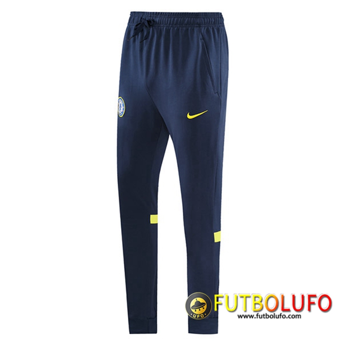 Pantalon Entrenamiento FC Chelsea Azul Marino/Amarillo 2021/2022