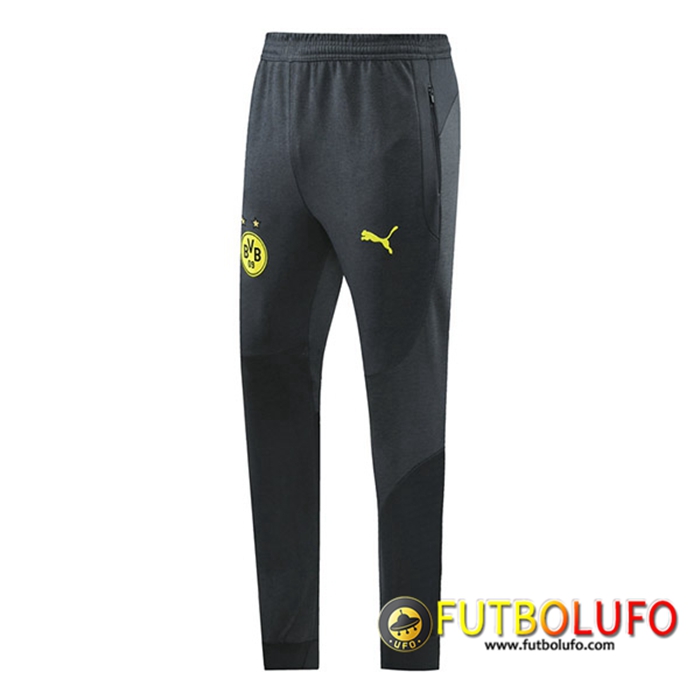 Pantalon Entrenamiento Dortmund BVB Gris Oscuro 2021/2022