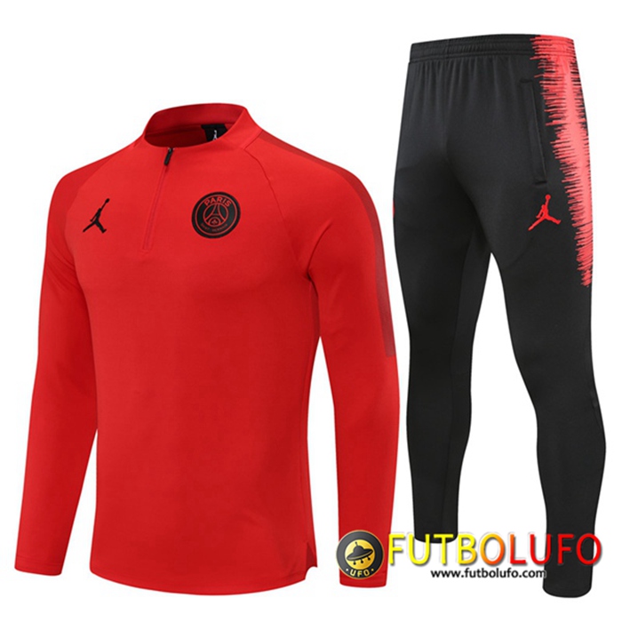 Chandal Equipos De Futbol Jordan PSG Rojo 2021/2022