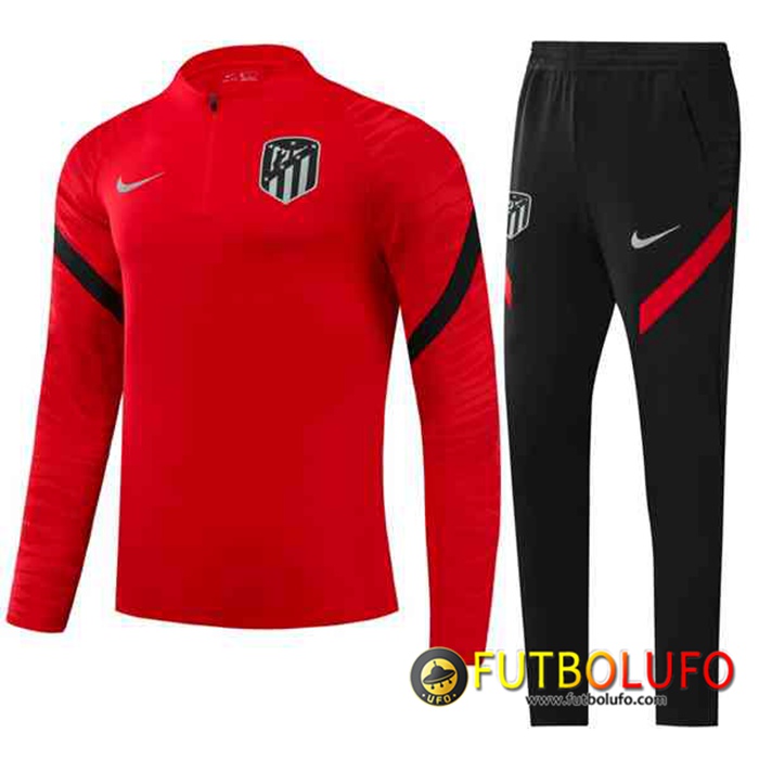 Chandal Equipos De Futbol Atletico Madrid Ninos Rojo/Negro 2021/2022