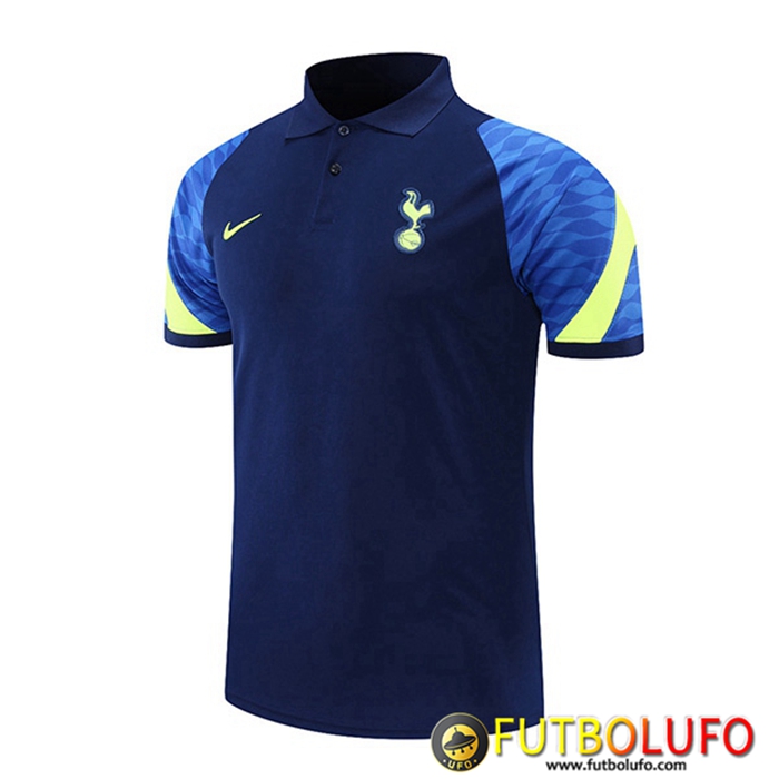 Camiseta Polo Tottenham Hotspur Azul Marino/Verde 2021/2022