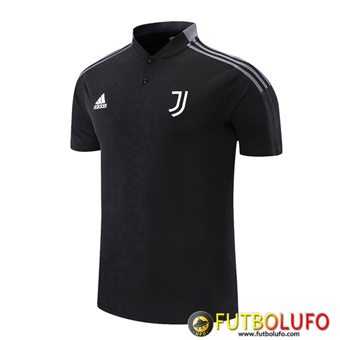 Camiseta Polo Juventus Negro/Gris 2021/2022