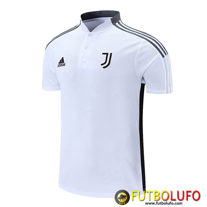 Camiseta Polo Juventus Blanca/Gris 2021/2022