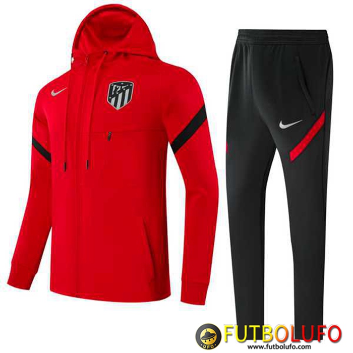 Chandal Equipos De Futbol Atletico Madrid Ninos Rojo/Negro 2021/2022