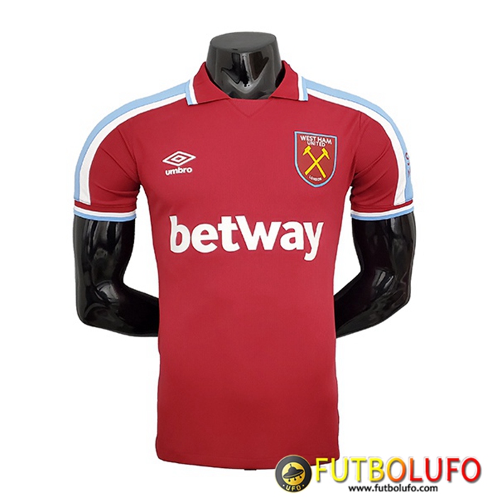 Camiseta Futbol West Ham United Player Version Titular 2021/2022