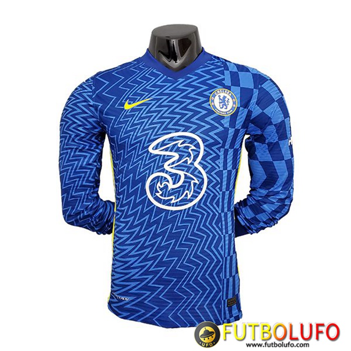 Camiseta Futbol FC Chelsea Titular Manga Larga 2021/2022