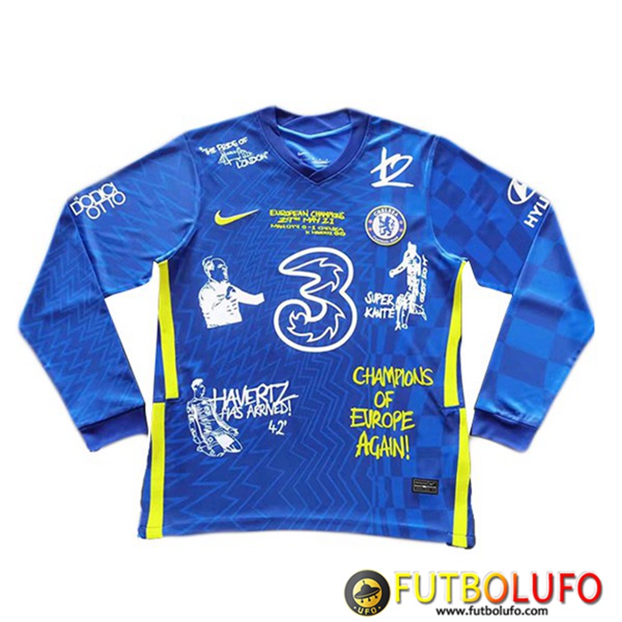Camiseta Futbol Dodici x Chelsea Special Titular Manga Larga 2021/2022
