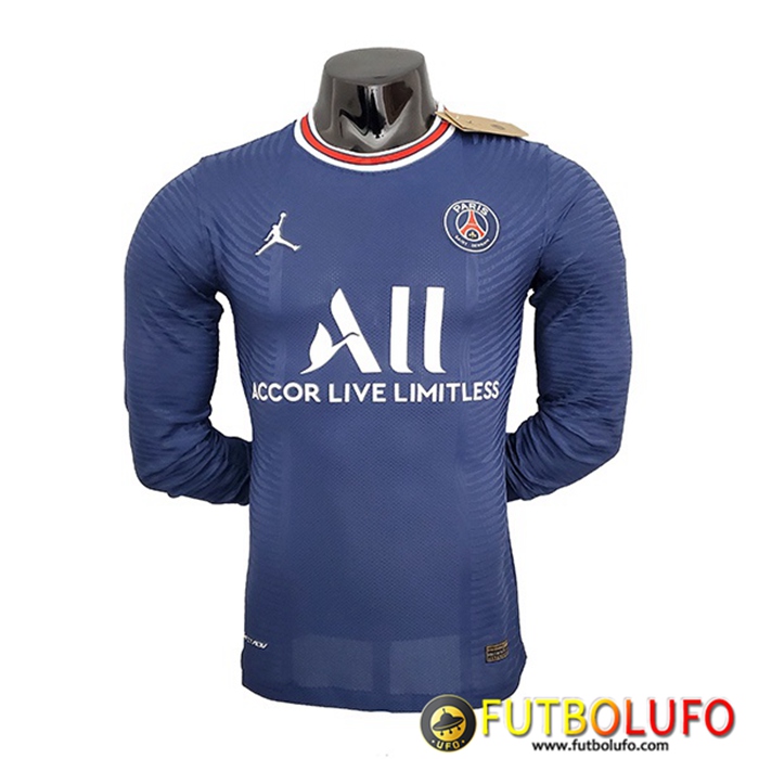 Camiseta Futbol Jordan PSG Titular Manga Larga 2021/2022