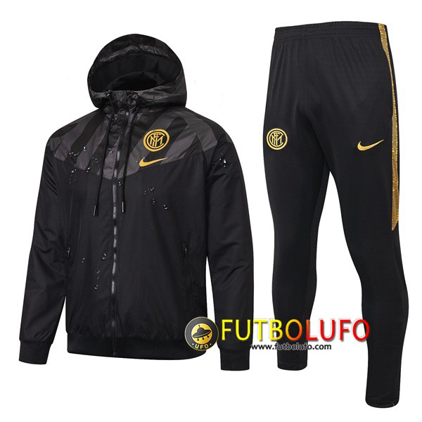 Chandal del Inter Milan Negro 2019 2020 Rompevientos + Pantalones
